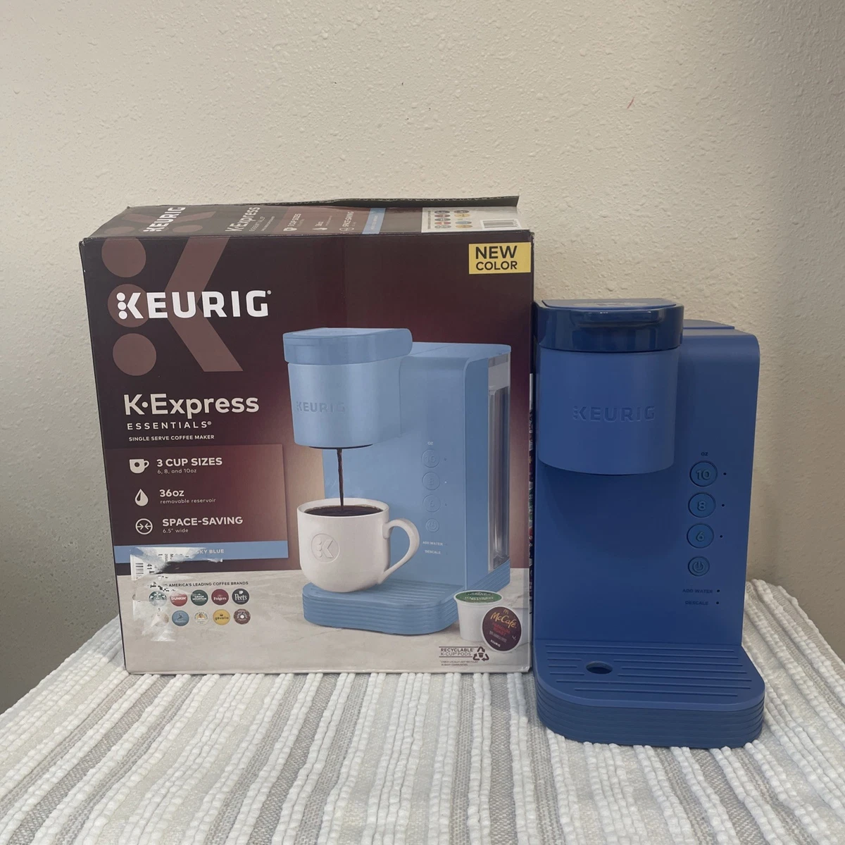 Las mejores ofertas en Keurig Azul Pod y cafeteras de cápsulas | eBay