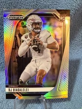 DJ Uiagalelei Silver Prizm Rookie Card-2025 Panini Prizm Draft Picks Florida St.