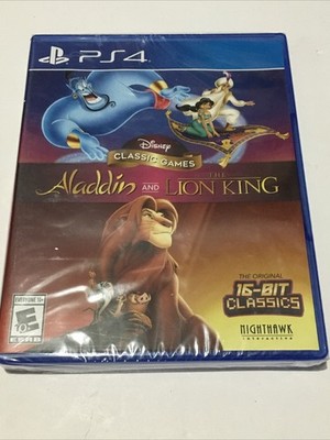 PS4 Playstation 4 Disney Classic Games Aladdin And The Lion King New Sealed 2019