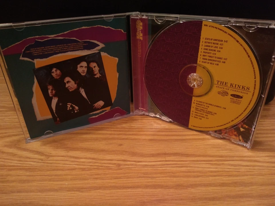 The Kinks HDCD State Of Confusion + Bonus Tracks 1983 Remastered Ray Davies CD - Image 2 of 4