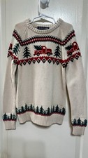 KJP Kids - Kiel James Patrick - Christmas Sweater - Santa  s New Sleigh - Size 8