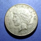 1923-S Peace Dollar  Fine