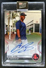 2023 Topps Now Road to Opening Day Rafael Devers Auto VAR #/99 Red Sox