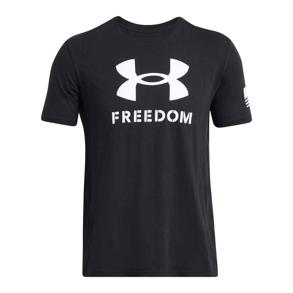 Under Armour 1382970 Men's UA Freedom Logo T-Shirt Short Sleeve Athletic Tee
Opens in a new window o