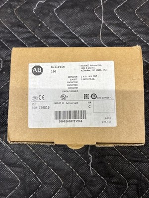 Allen-Bradley 100-C30D10 Contactor 30A 3P New In Box