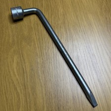 Vintage Retro Nissan Motors Genuine Wheel Brace Wrench 21mm Spanner Tool