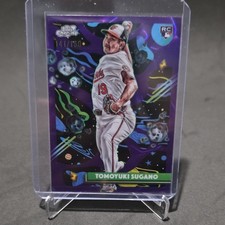 Topps 2025 Cosmic Chrome Purple Nebula Sugano #152 RC /150