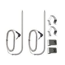 Pit Boss 2 Pack Replacement Meat Probe for Pellet Grill Smokers, 3.5mm Plug T...