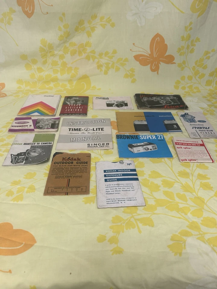 批量老式相机指南手册 - 柯达歌手 Brownie Spartus 徕卡 柯尼卡  — 第 4/4 张图片