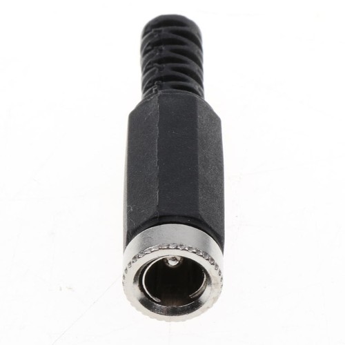 10pcs 5.5 X 2.5mm DC Power Plug Socket Connector Black - Picture 4 of 5