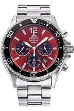 Orient Men's Sports Mako 42mm Solar Watch RA-TX0207R10B