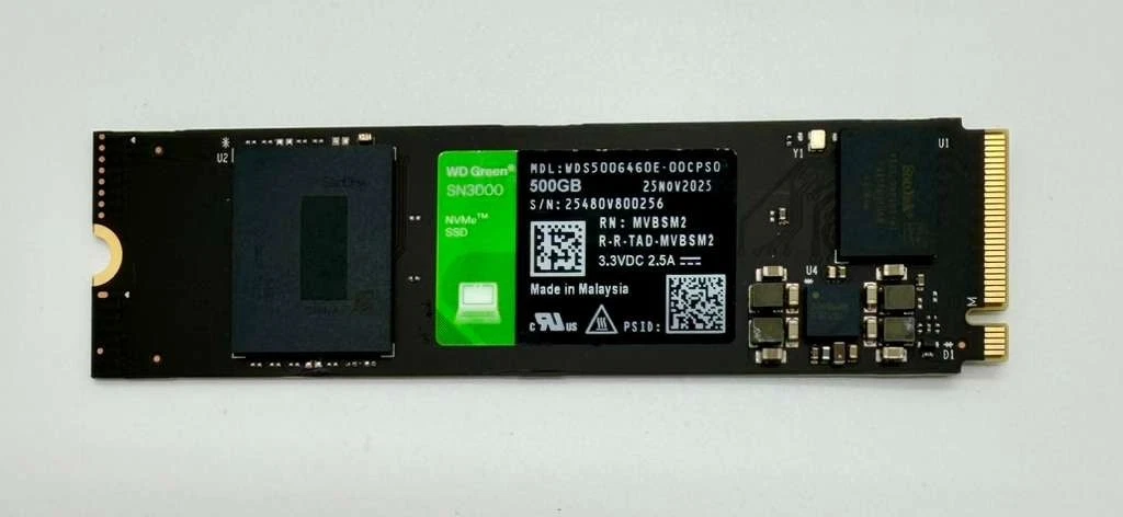 Western Digital M.2 Interface Solid State Drives 500 GB Storage