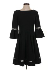 Eliza J Women Black Casual Dress 4