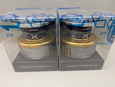Set of 2 Shimano 15 Twin Power SW 6000HG Spool | eBay Set of 2 Shimano 15 Twin Power SW 6000HG Spool | eBay