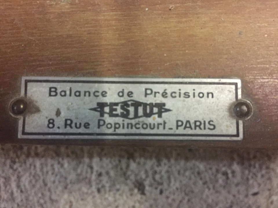 ANCIENNE BALANCE POSTALE TESTUT à  TREBUCHET  - Photo 3/4