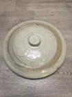 Antique RED WING Stoneware 1 Gallon Crock Lid::Daisy Petal w/Button Knob
