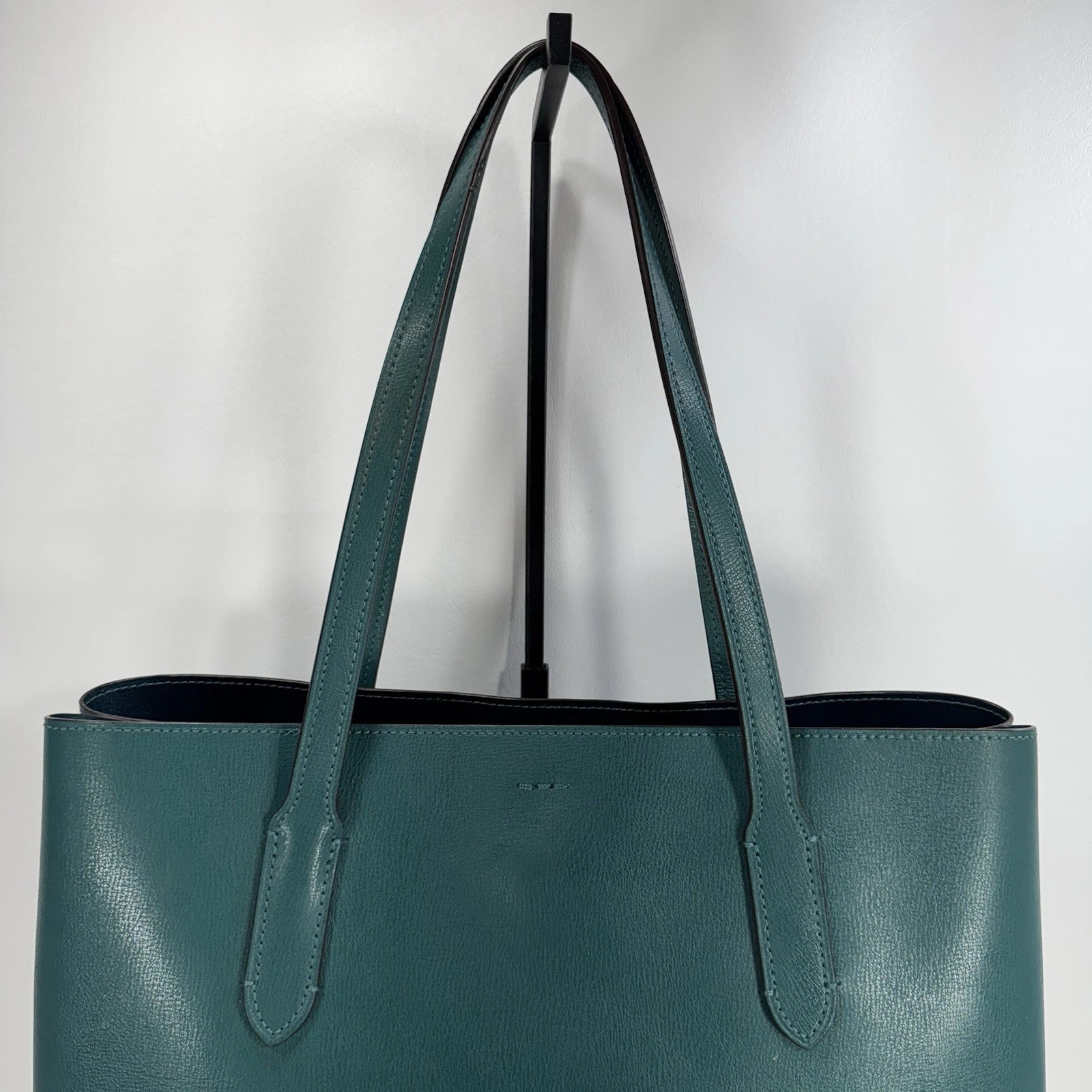Coach Avenue Borsa da Trasporto in Teal F48734 Senza Cinghia Staccabile Lunga
