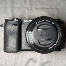 Sony Alpha a6400 24.2MP Mirrorless Camera Black w/ E PZ 16-50mm OSS Lens