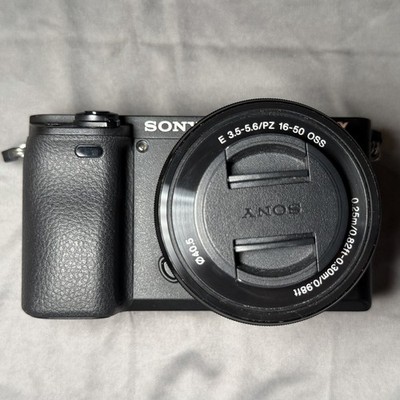 Sony Alpha a6400 24.2MP Mirrorless Camera Black w/ E PZ 16-50mm OSS Lens