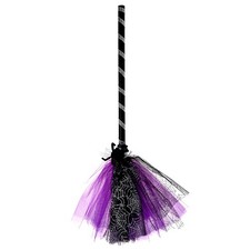 Witch Broom Wizard Staff Witch Accessories, Halloween Costume Accessory, Plas...