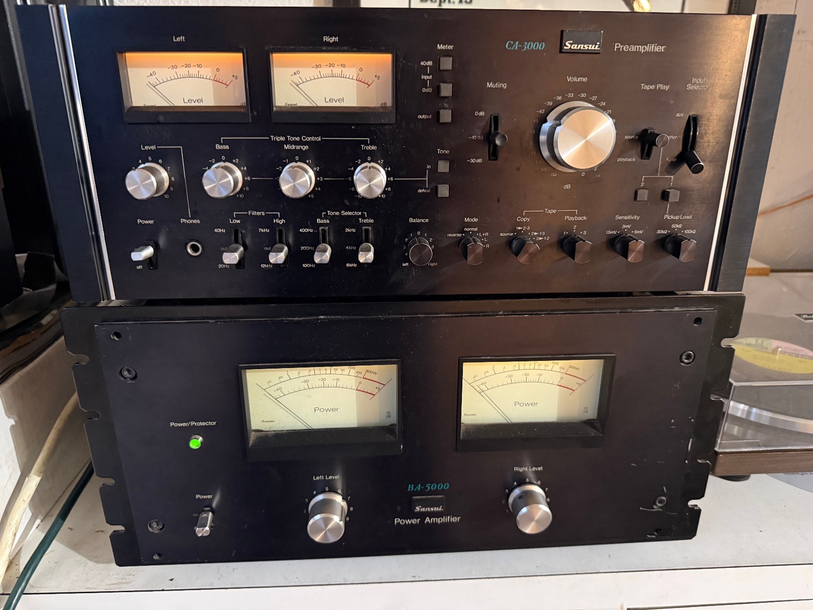 Sansui CA 3000 vintage audio equipment - eBay listing photo 3