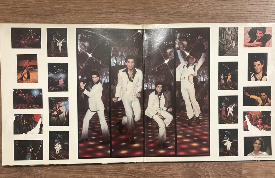 Saturday Night Fever Original Movie SoundTrack 2 LP Vinyl Album 1977 RSO RS24001 - Image 3 of 4