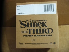 Case of 24 Foil Packs 2007 Shrek the Third Trading Cards 8 Ea Pack Inkworks Box