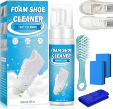 Shoe Cleaner,White Cleaner Kit,200ml Sneaker Cleaner,Suede 