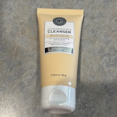 IT Cosmetics Confidence In a Cleanser Cleansing Serum 1.7 oz BRAND NEW SEALED