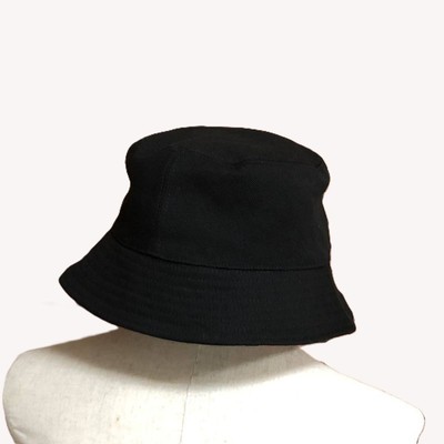 CHANEL Hat Cap Bucket hat AUTH kenkenjp CC Mark Coco Vintage Black