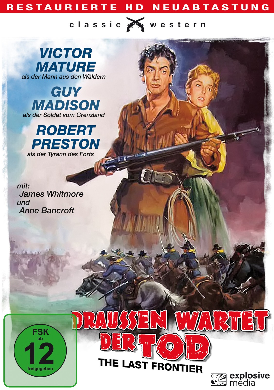 Draußen wartet der Tod (The Last Frontier) DVD  *NEU*OVP*
