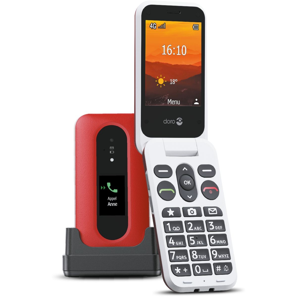 Téléphone portable DORO Leva L30 : offrez la tranquillité d'esprit à vos parents