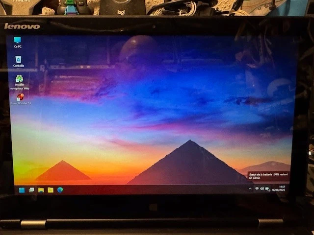 lenovo yoga 2 13 pouce ecran tactile ssd 128 go windows 11 4 go ram - Photo 2/4