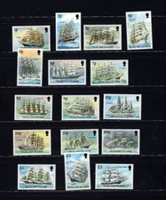Falkland Islands 485-500 Ships 1989 VF MNH Complete Set SP