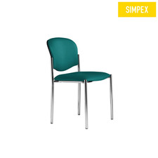 SILLA HIGIÉNICA Ivonne Apilable Acolchada 240kg Capacidad de Carga Altura Asiento 47cm