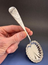 Frank Whiting Sterling Silver Berry Spoon 7-1/8" 46 gr. Arts & Crafts Aesthetic
