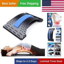 Back Stretcher for Lower Back Pain Relief, Multiple Level Adjustable Arch Lum...