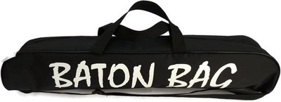 Tanzstation Schlagstock Wirbeltasche für Wirbler Majoretten schwarz Länge 24'' oder 32''