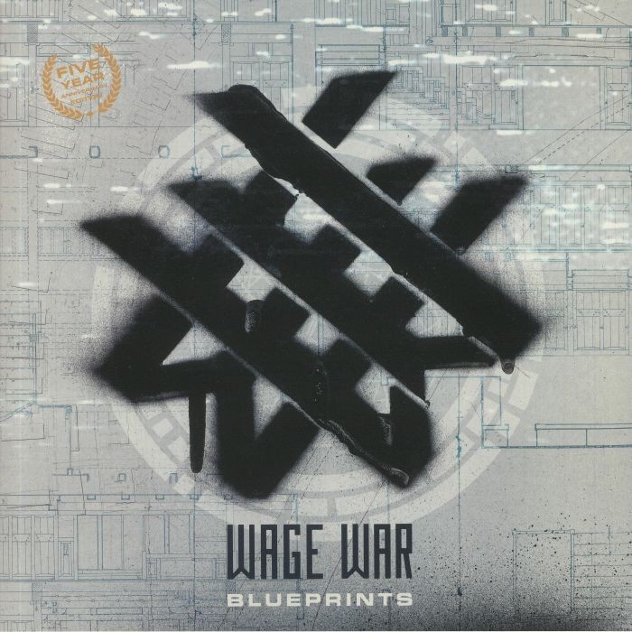 WAGE WAR - Blueprints (5 Year Anniversary Edition) - limited marbled vinyl LP