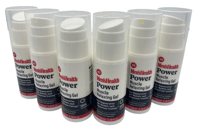 (33,25 /L) Men´s Health Power Muscle Relaxing Gel -vegan & parabenfrei, 6x100ml