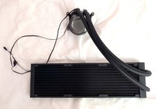 iBUYPOWER Liquid CPU Cooler AW4 360mm Black Water Cooler PC Gaming NO FANS