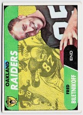 1968 Topps #168 Fred Biletnikoff