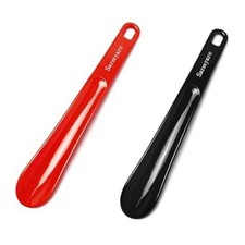 Sarmyarc Plastic Shoe Horn,2pcs Travel Shoe Horns for Men, Women, Seniors 