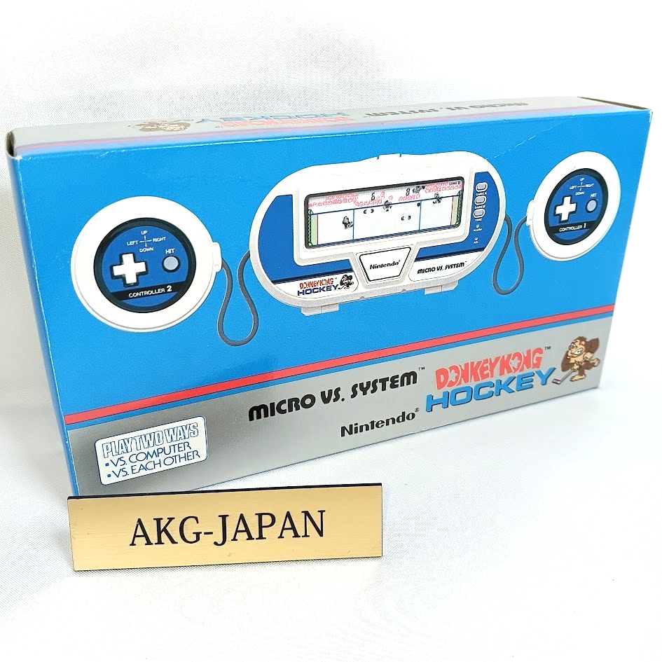 1984 Donkey Kong Hockey Nintendo Game and Watch Micro VS System