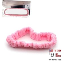 Car RearView Mirror Covers, Soft Plush Elastic Rear View Mirror Decorative