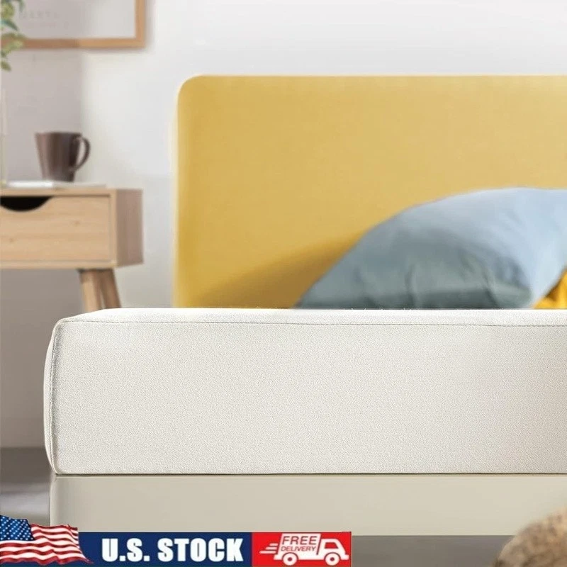 Memory Foam Mattress Green Tea Infusion Pressure Relief Bed In A Box New