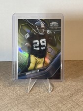 2023 Topps Composite - Topps Chrome Black Barry Foster #139 Gold Refractor /50