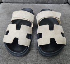 Hermès Beige Esquisse Chypre Suede Sandal 40