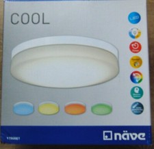 Näve RGB LED Lampa sufitowa Cool ze zmianą koloru Ściemnialna lampa