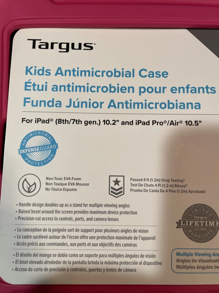 Kids Antimicrobial Case for iPad 10.2” 8th/7th Gen/iPad Pro/Air 10.5” - Image 2 of 4